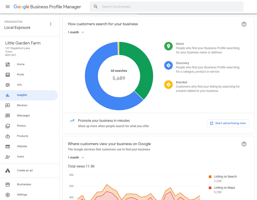 Google Business Profile Manager