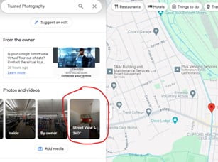 Make your virtual tour more prominent 2